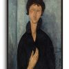 Amedeo Modigliani Galerie montblanc | Femme Aux Yeux Bleus - Amedeo Modigliani