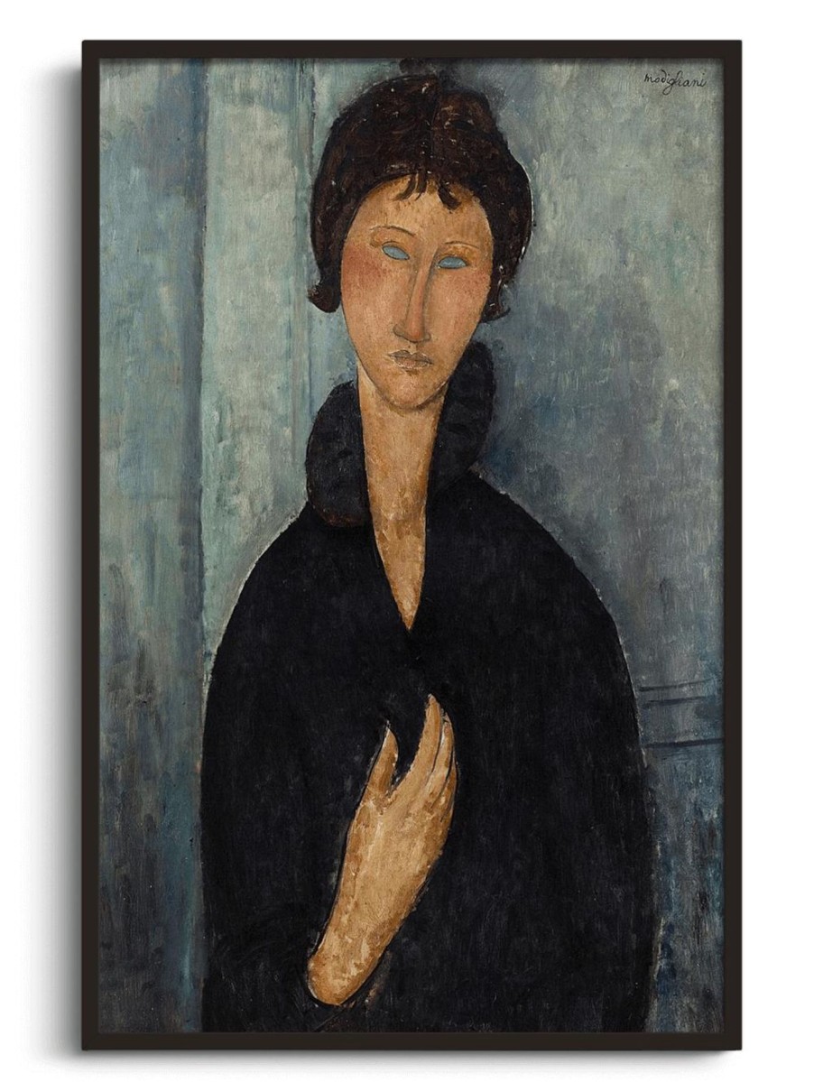 Amedeo Modigliani Galerie montblanc | Femme Aux Yeux Bleus - Amedeo Modigliani