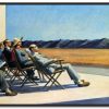 Edward Hopper Galerie montblanc | People In The Sun - Edward Hopper