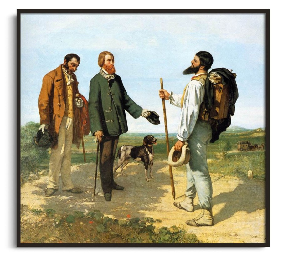 Gustave Courbet Galerie montblanc | Bonjour Monsieur Courbet - Gustave Courbet