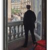 Gustave Caillebotte Galerie montblanc | Jeune Homme A La Fenetre - Gustave Caillebotte