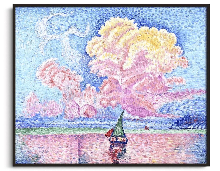 Paul Signac Galerie montblanc | Antibes, Le Nuage Rose - Paul Signac