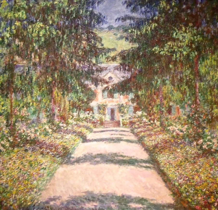 Claude Monet Galerie montblanc | La Grande Allee A Giverny - Claude Monet