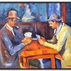 Paul Cezanne Galerie montblanc | Les Joueurs De Cartes - Paul Cezanne