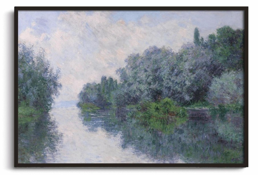 Claude Monet Galerie montblanc | La Seine A Giverny - Claude Monet