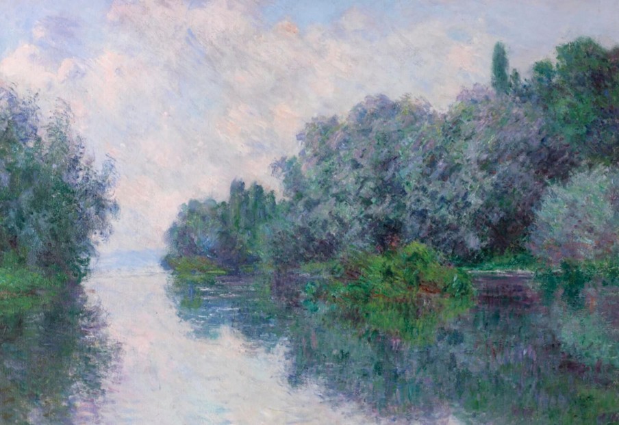 Claude Monet Galerie montblanc | La Seine A Giverny - Claude Monet