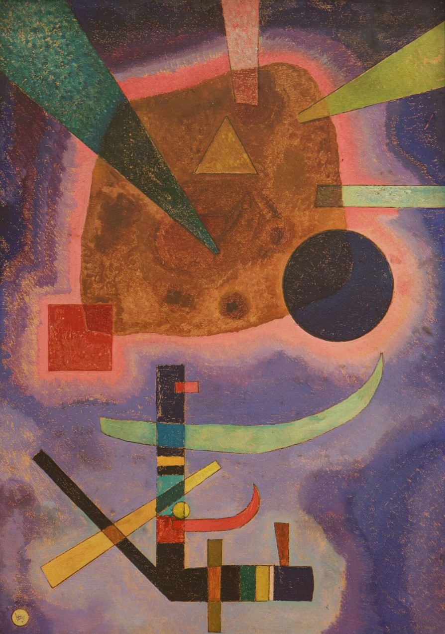 Vassily Kandinsky Galerie montblanc | Trois Elements - Vassily Kandinsky