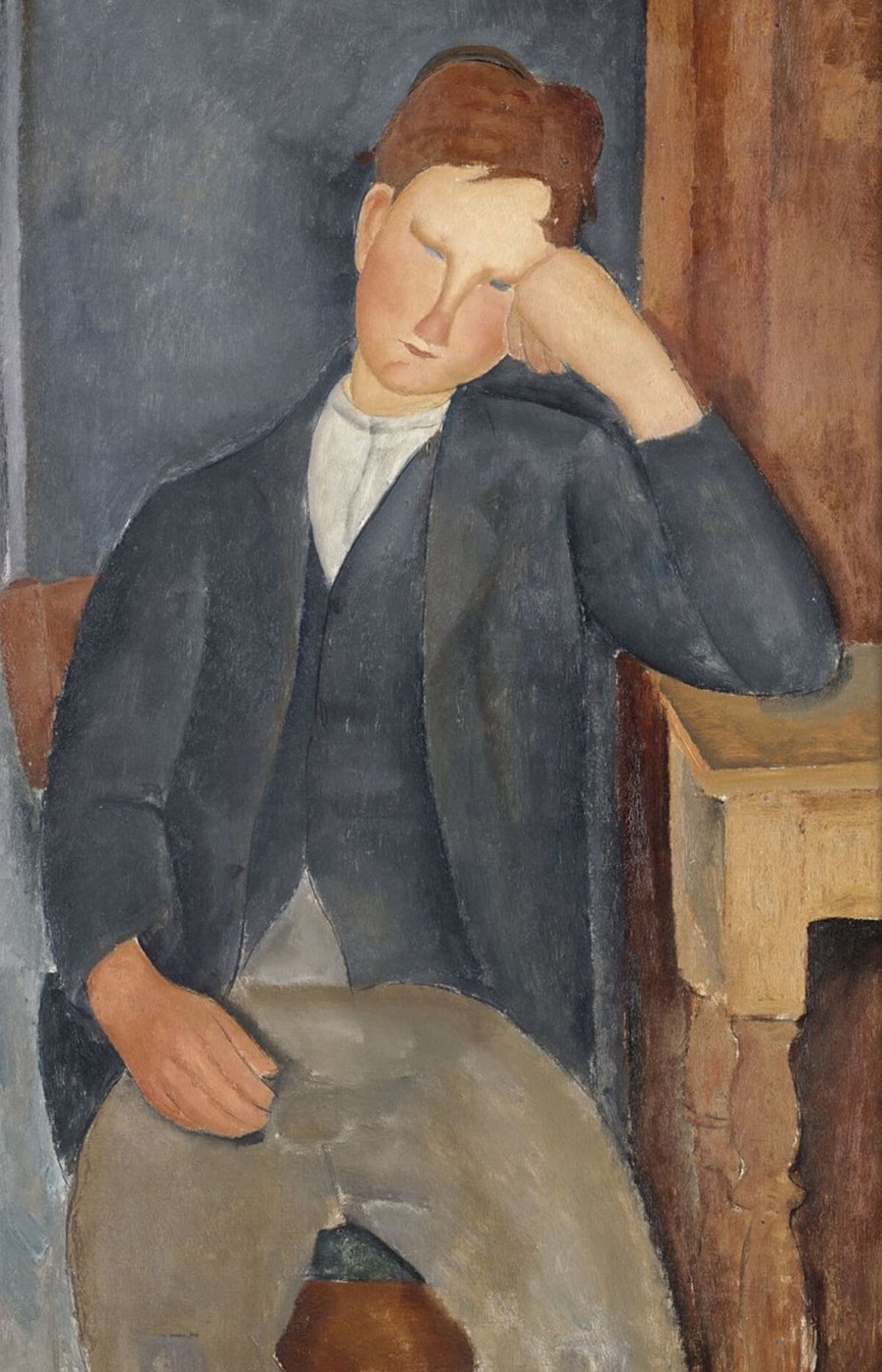 Amedeo Modigliani Galerie montblanc | Le Jeune Apprenti - Amedeo Modigliani