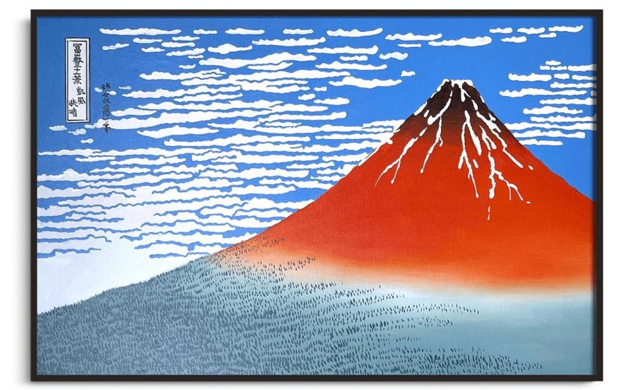 Hokusai Galerie montblanc | Le Fuji Par Temps Clair - Hokusai