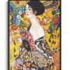 Gustav Klimt Galerie montblanc | Dame A L'Eventail - Gustav Klimt