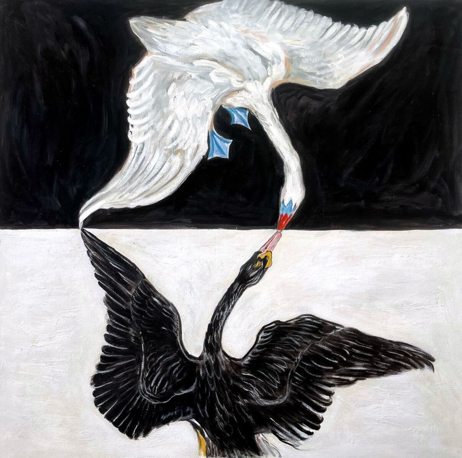 Hilma De Klint Galerie montblanc | The Swan - No 1 - Hilma De Klint