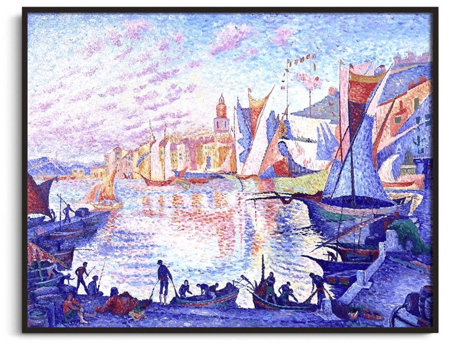 Paul Signac Galerie montblanc | Le Port De Saint-Tropez - Paul Signac