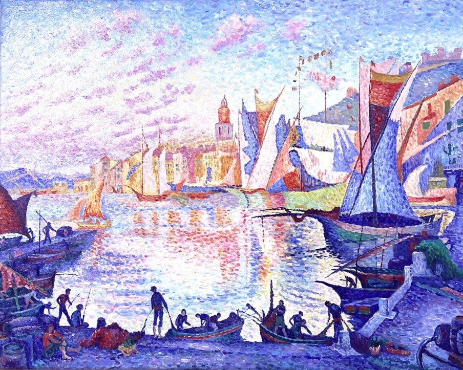 Paul Signac Galerie montblanc | Le Port De Saint-Tropez - Paul Signac