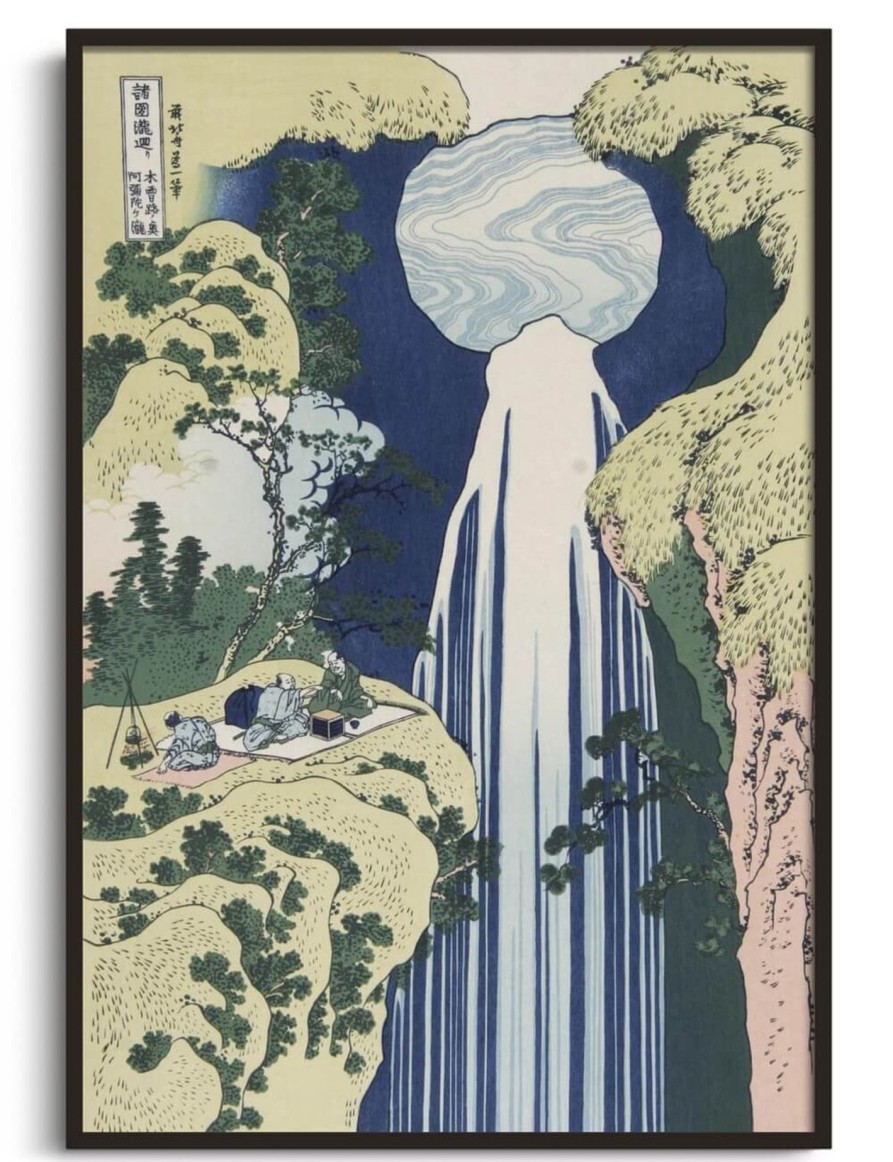 Hokusai Galerie montblanc | Champ Dans La Province D'Owari - Hokusai