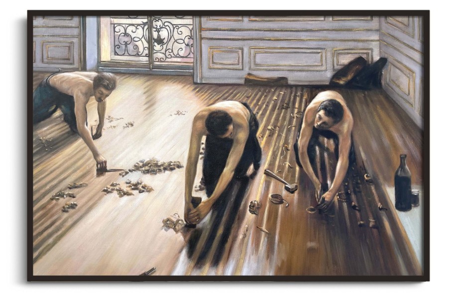 Gustave Caillebotte Galerie montblanc | Les Raboteurs De Parquet Gustave Caillebotte