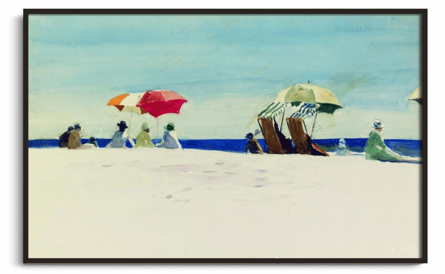 Edward Hopper Galerie montblanc | Gloucester Beach, Bass Rocks - Edward Hopper