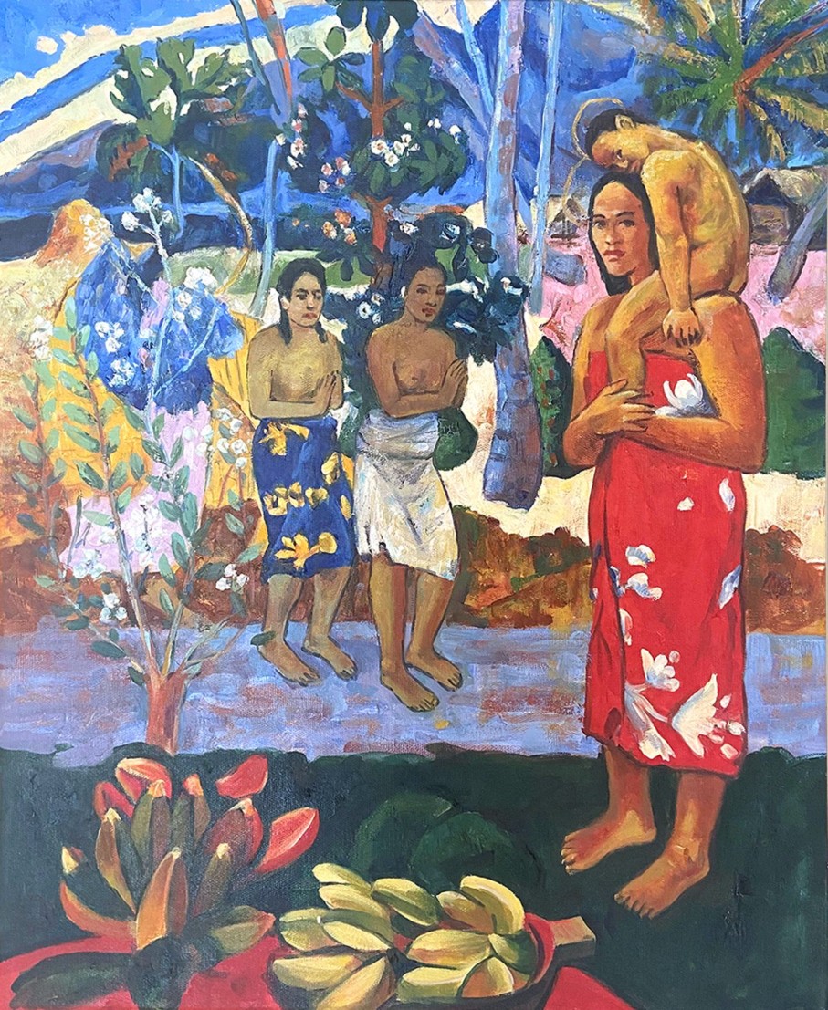 Paul Gauguin Galerie montblanc | La Orana Maria - Paul Gauguin