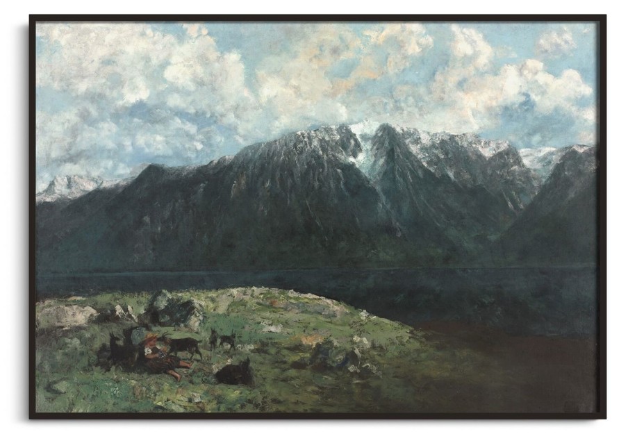 Gustave Courbet Galerie montblanc | Grand Panorama Des Alpes, La Dent Du Midi - Gustave Courbet