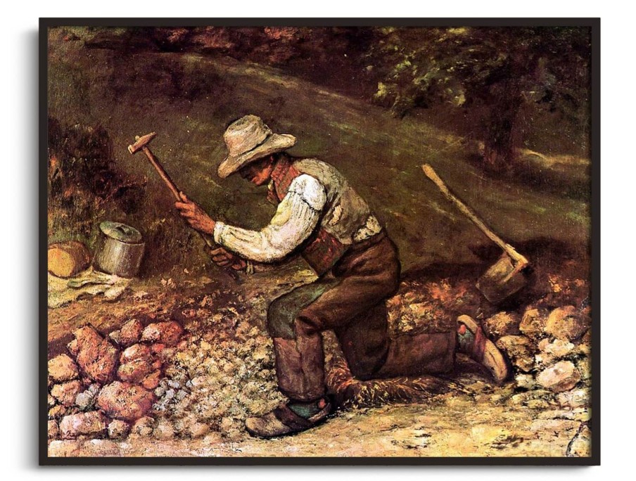 Gustave Courbet Galerie montblanc | Le Casseur De Pierres - Gustave Courbet