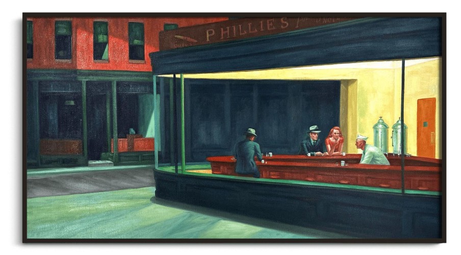 Edward Hopper Galerie montblanc | Nighthawks - Edward Hopper