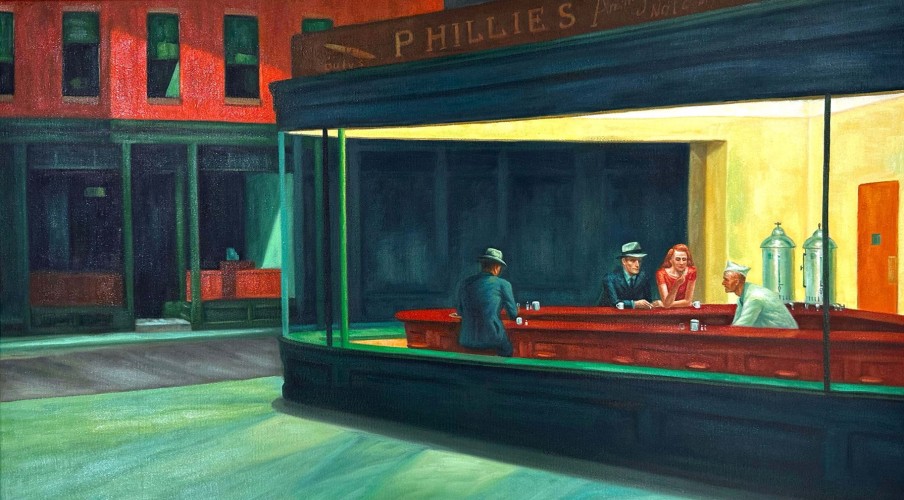 Edward Hopper Galerie montblanc | Nighthawks - Edward Hopper