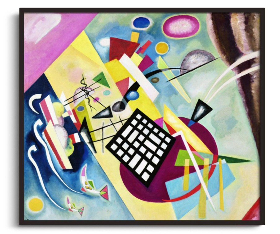 Vassily Kandinsky Galerie montblanc | La Grille Noire - Vassily Kandinsky