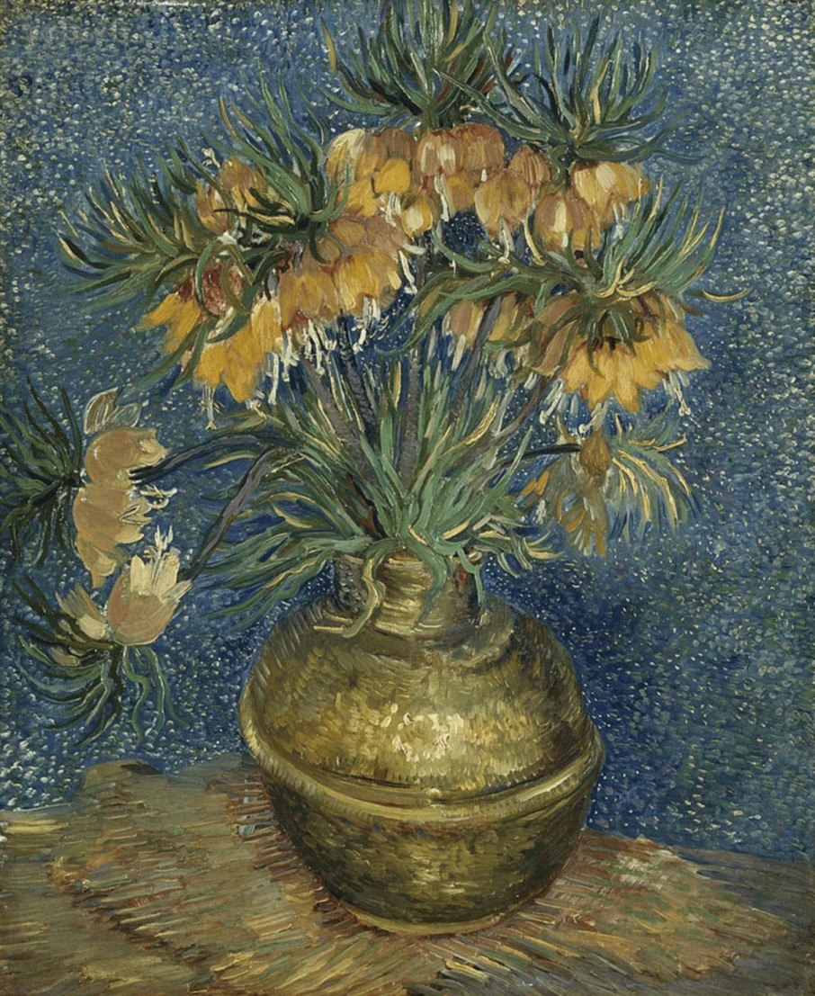 Vincent Van Gogh Galerie montblanc | Fritillaires, Couronne Imperiale Dans Un Vase De Cuivre - Vincent Van Gogh