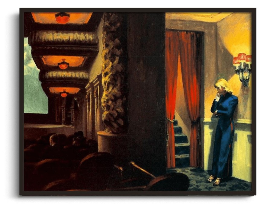 Edward Hopper Galerie montblanc | New York Movie - Edward Hopper