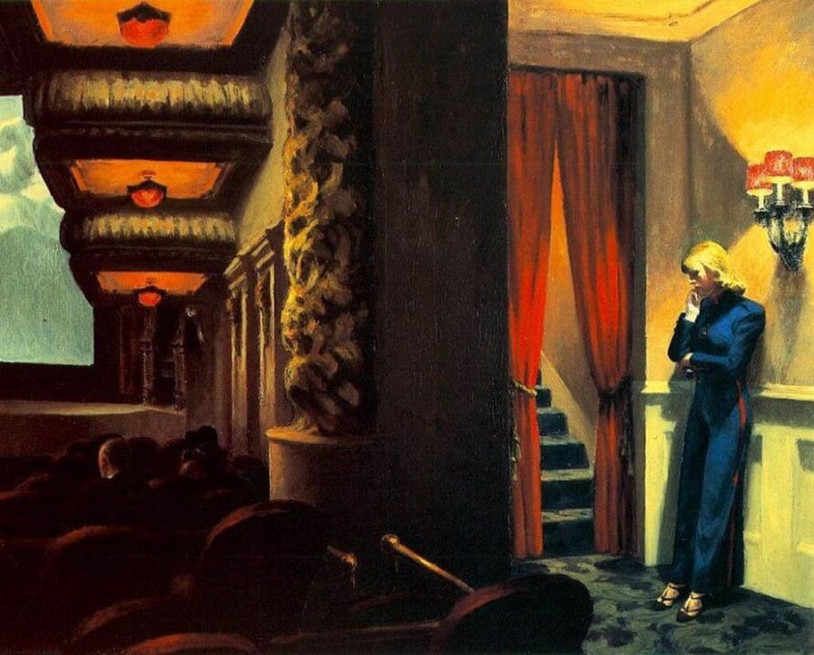 Edward Hopper Galerie montblanc | New York Movie - Edward Hopper