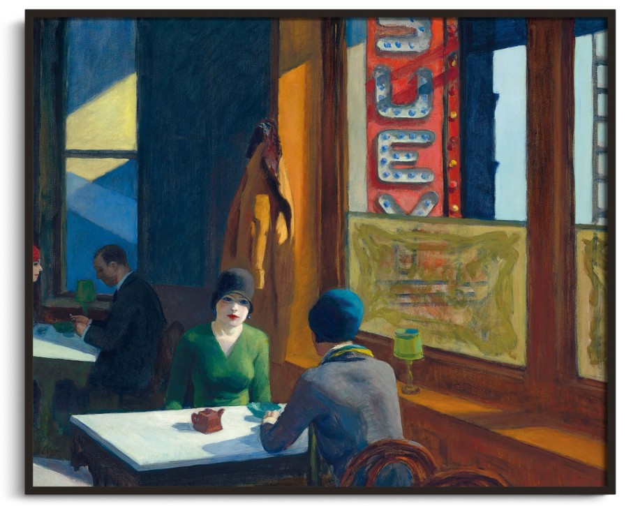 Edward Hopper Galerie montblanc | Chop Suey - Edward Hopper