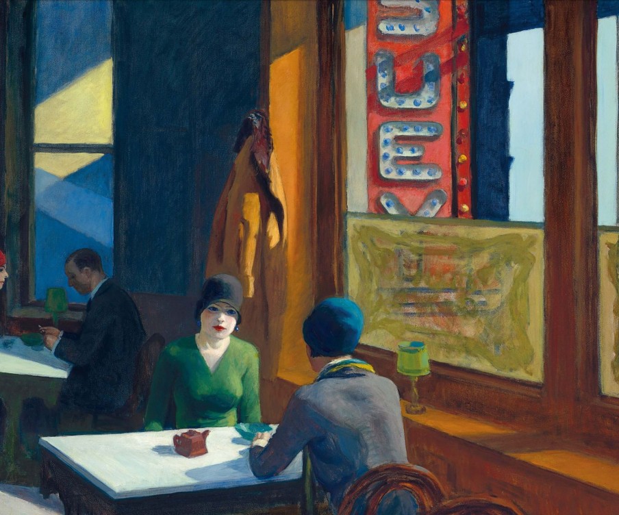 Edward Hopper Galerie montblanc | Chop Suey - Edward Hopper