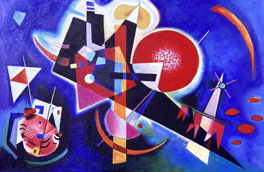 Vassily Kandinsky Galerie montblanc | Dans Le Bleu - Vassily Kandinsky