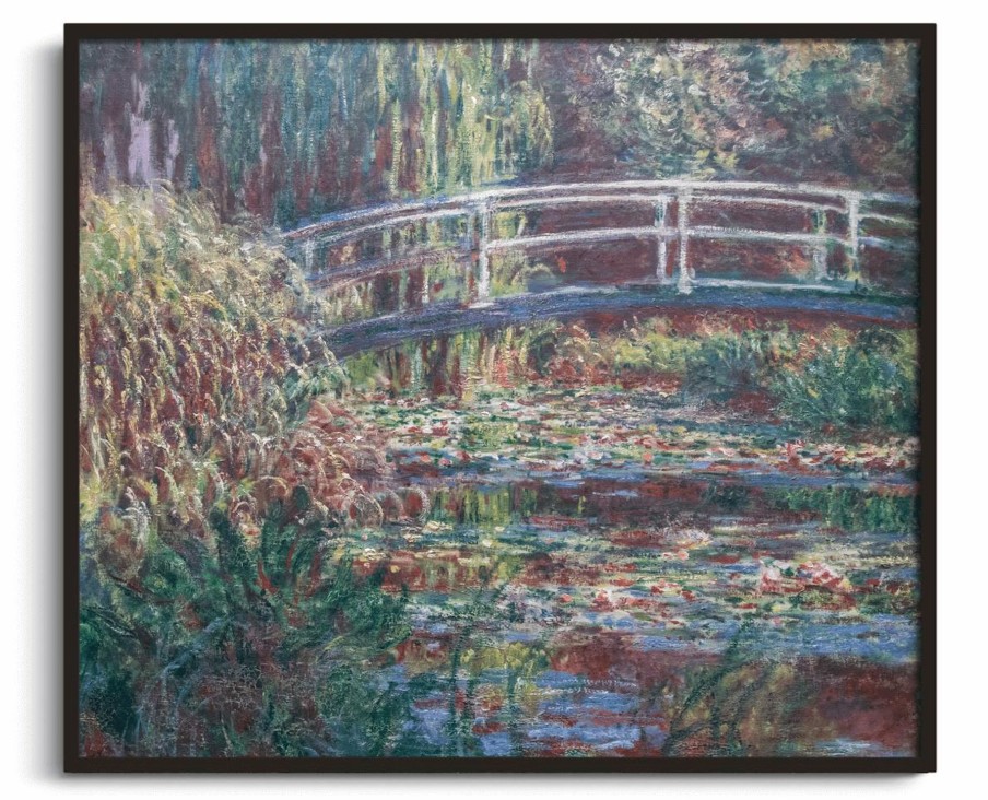 Claude Monet Galerie montblanc | Le Bassin Aux Nympheas, Harmonie Rose - Claude Monet