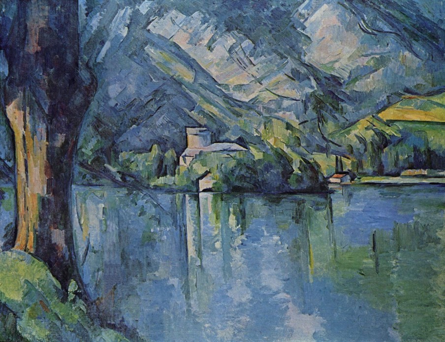 Paul Cezanne Galerie montblanc | Lac D'Annecy - Paul Cezanne