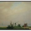 Caspar David Friedrich Galerie montblanc | Bord De Mer Avec Pecheur - Caspar David Friedrich