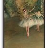 Edgar Degas Galerie montblanc | Deux Danseuses Sur Scene - Edgar Degas