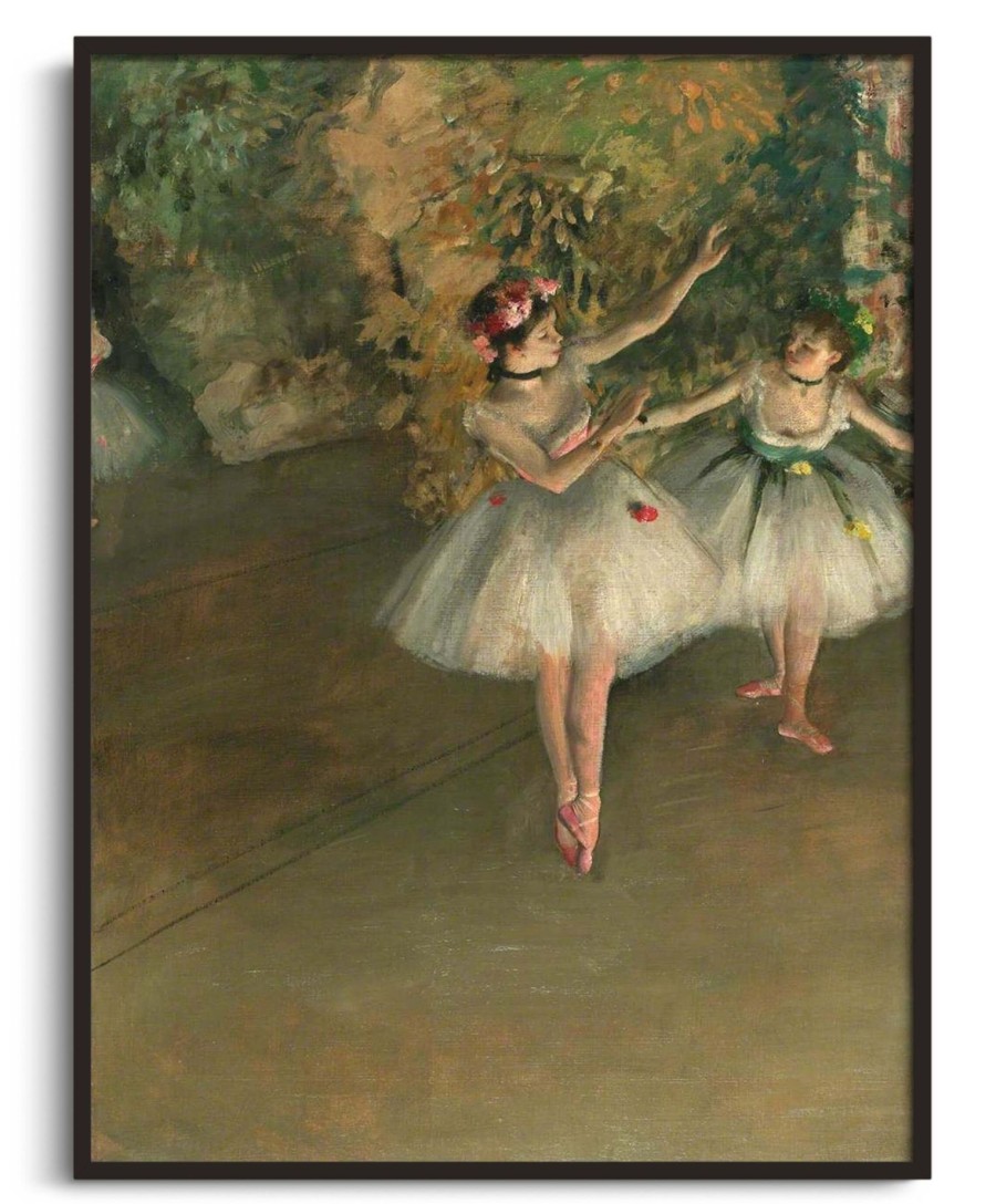 Edgar Degas Galerie montblanc | Deux Danseuses Sur Scene - Edgar Degas