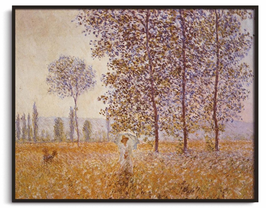 Claude Monet Galerie montblanc | Sous Les Peupliers, Effet De Soleil - Claude Monet