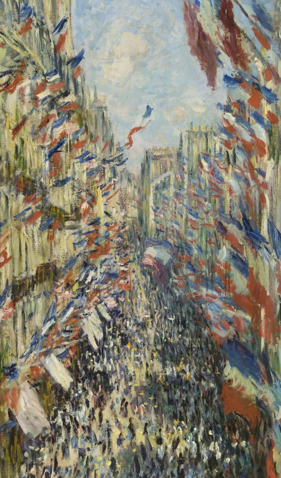 Claude Monet Galerie montblanc | La Rue Montorgueil A Paris - Claude Monet