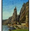 Gustave Courbet Galerie montblanc | Le Rocher A Bayard, A Dinant - Gustave Courbet