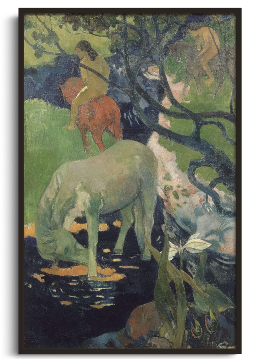 Paul Gauguin Galerie montblanc | Le Cheval Blanc - Paul Gauguin