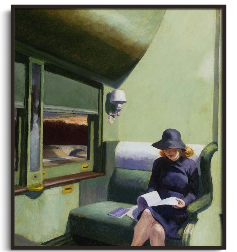 Edward Hopper Galerie montblanc | Compartment C, Car 293 - Edward Hopper