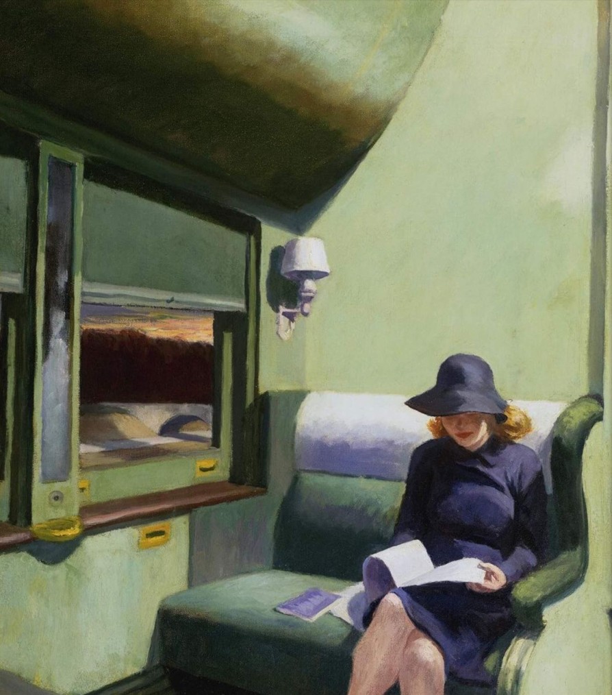 Edward Hopper Galerie montblanc | Compartment C, Car 293 - Edward Hopper