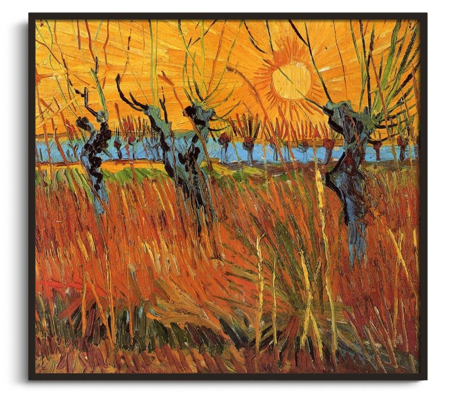 Vincent Van Gogh Galerie montblanc | Saules Au Soleil Couchant - Vincent Van Gogh