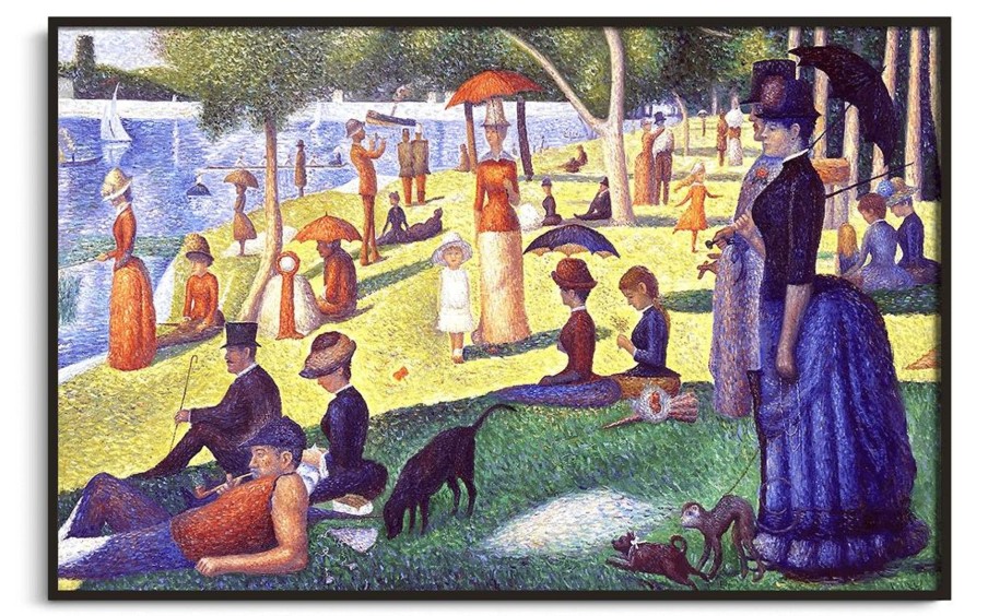 Georges Seurat Galerie montblanc | Un Dimanche Apres-Midi A L'Ile De La Grande Jatte - Georges Seurat