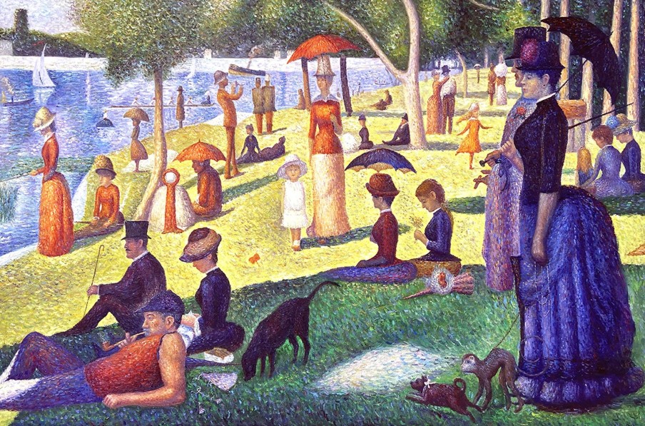 Georges Seurat Galerie montblanc | Un Dimanche Apres-Midi A L'Ile De La Grande Jatte - Georges Seurat