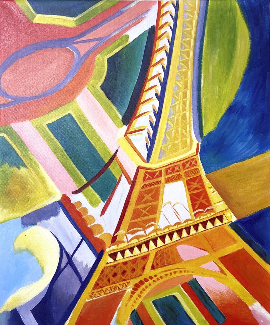 Robert Delaunay Galerie montblanc | Tour Eiffel - Robert Delaunay