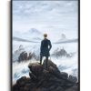 Caspar David Friedrich Galerie montblanc | Le Voyageur Contemplant Une Mer De Nuages - Caspar David Friedrich