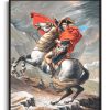 Jacques-Louis David Galerie montblanc | Bonaparte Franchissant Le Grand-Saint-Bernard - Jacques-Louis David