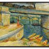 Vincent Van Gogh Galerie montblanc | Ponts Sur La Seine A Asnieres - Vincent Van Gogh